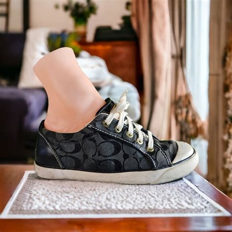 coach barrett sneakers original price|coach classic canvas barrett sneakers.